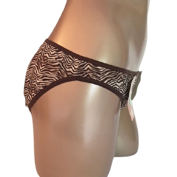 Vassarette Tiger print microfibre bikini panty Brief Underwear XL - Picture 2 of 7